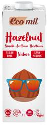 Glutenfri sukkerfri hasselnøddedrik bio 1 l