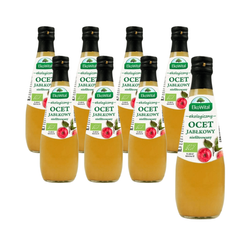 SÆT 8 x Æblecidereddike 6% ufiltreret BIO 300ml