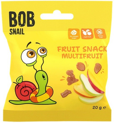 Multi-frugt snack 20g - Bob Snail