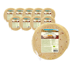 KIT 10 x Økologisk spelt tortilla piadina BIO 260 g