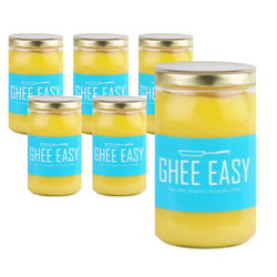 Sæt med 6 x klaret smør bio 500 g