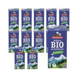 KIT 12 x Laktosereduceret sødmælk (min. 3,5 % fedt) bio 1 l - berchtesgadener land