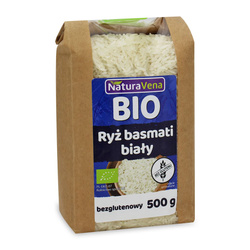 Glutenfri hvide basmatiris bio 500 g - Naturavena