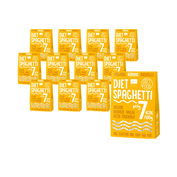 SÆT 12 x Shirataki spaghetti-nudler BIO 300 g