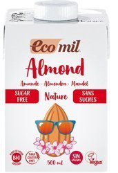 Glutenfri sukkerfri mandeldrik bio 500 ml