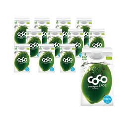 KIT 12 x naturligt kokosvand bio 500 ml - Coco (Dr Martins)