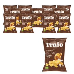 KIT 12 x Kokosolie friterede chips bio 100 g