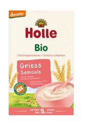 Kasza manna pełnoziarnista bez dodatku cukrów od 5 miesiąca demeter bio 250 g - Holle