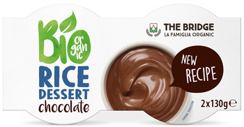 Glutenfri ris- og chokoladedessert BIO (2 x 130 g) 260 g - The Bridge