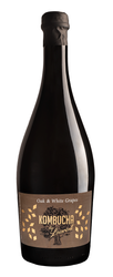 Champagne kombucha på egeblade med smag af hvide druer bio 750 ml - Kombucha By Laurent