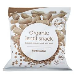 Linsechips let saltet glutenfri bio 60 g