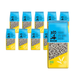 SÆT med 10 x Pasta (fuldkornsrug) swirls bio 400 g