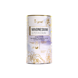 Magnesium + kaliumpulver som kosttilskud 256 g - SÅ GODT!