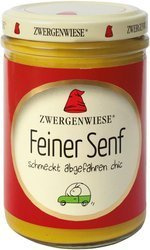 Glutenfri delikatesse-sennep bio 160 ml