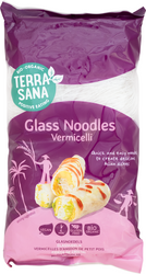 Økologisk glasnudler (ærte) vermicelli glutenfri 200 g – Terrasana