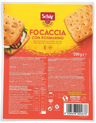 Focaccia med rosmarin, glutenfri 200 g