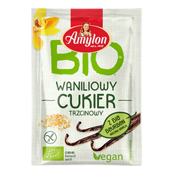 Sukker med Bourbon vanilje, glutenfri, BIO 20 g