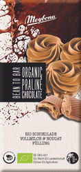 Praline mælkechokolade bio 100 g - MEYBONA