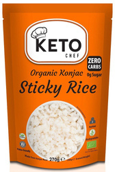 Keto-nudler (type konjac-risnudler) glutenfri bio 270 g - Keto Chef (Better Than Foods)