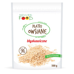 Glutenfri instant havregryn 500 g - Denver Food