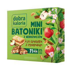 Mini batoniki z orzechów a'la szarlotka 102 g - Kubara