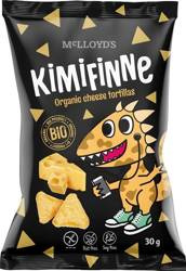 Glutenfri majs nachos chips med ostesmag bio 30g - Kimifinne