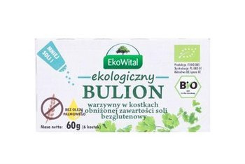 Saltreduceret vegetabilsk bouillon uden palmeolie glutenfri bio 60 g - Ekowital