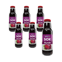 KIT 6 x rødbedejuice 750 ml - Naturavena