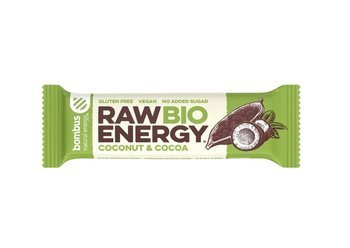 RAW ENERGY BIO kokos-kakao glutenfri bar BIO 50 g