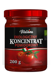 Tomatkoncentrat BIO 200 g - Vitaliana