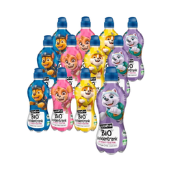 SÆT 12 x Frugt- og tedrik BIO 330 ml Psi Patrol - PURE&FUN