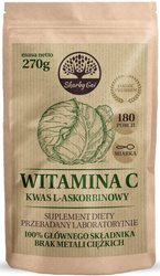 Kål C-vitamin L-ascorbinsyre kosttilskud 270 g - Eko-Wital