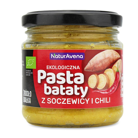Yams-pasta med linser og chili BIO 185 g - Naturavena