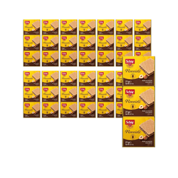 SÆT 14 x Hasselnøddecremevafler 3x21g glutenfri 63g