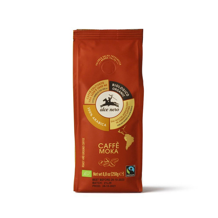 Arabica 100 % moka Fair Trade bjergkaffe bio 250 g