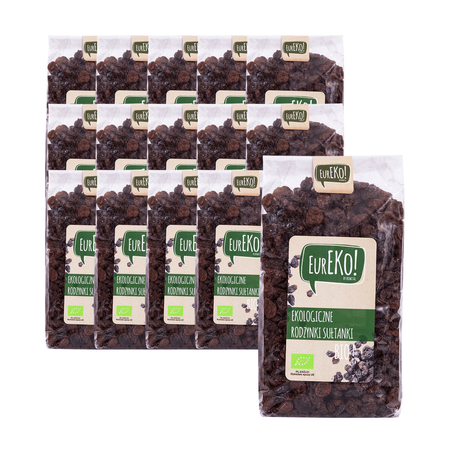 SÆT 15 x Sultanas bio 500 g