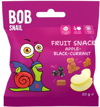 Snack med æble og solbær 20 g