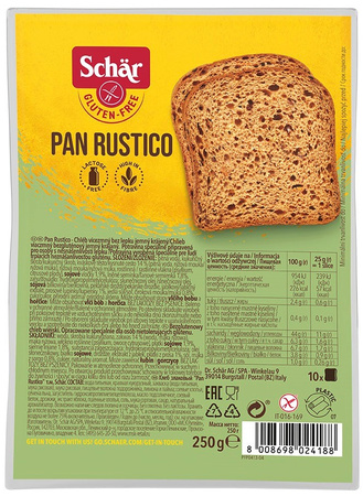 Pan rustico glutenfrit landbrød 250 g