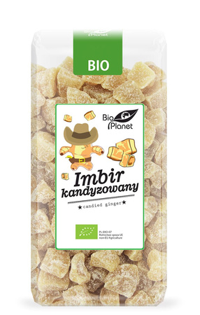 Kandiseret ingefær bio 400 g