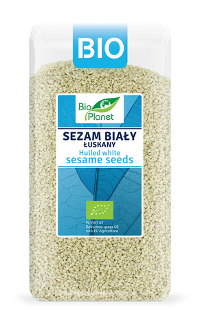 Afskallet hvid sesam bio 400 g - Bio Planet