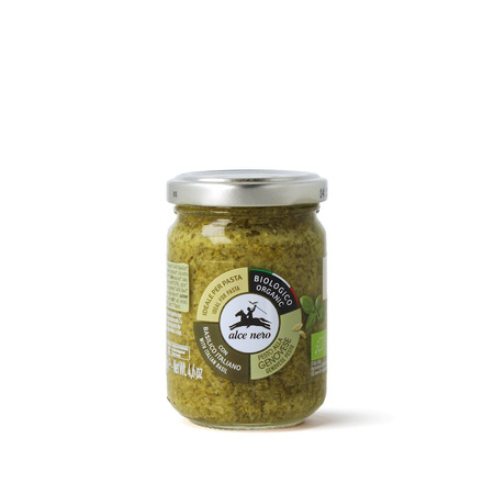 Pesto genovese (basilikumsauce) bio 130 g