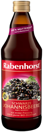 Solbærsaft nfc bio 750 ml - rabenhorst