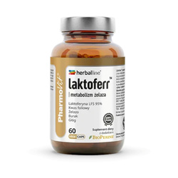 Lactoferr™ kosttilskud til jernmetabolisme 60 kapsler - Pharmovit (Herballine)
