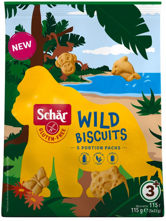 Wild Biscuits - glutenfri småkager 115 g - Schar
