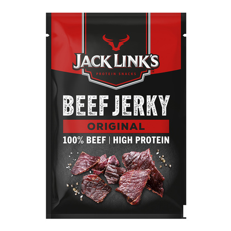 Beef Jerky Original: oksekød i stykker, tørret og røget 60 g – Jack Link's