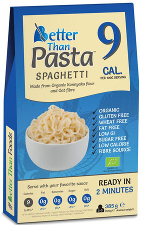 Glutenfri konjac spaghetti-nudler bio 385 g
