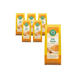 KIT 6 x Ceylon stødt kanel bio 50 g