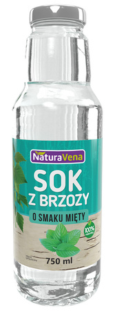 Birkesaft med myntesmag 750 ml - Naturavena