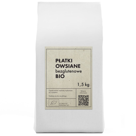 Økologiske glutenfri havregryn 1,5 kg – The Planet