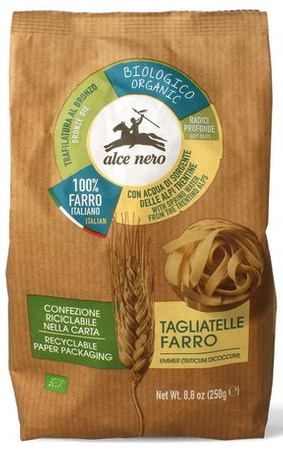 Pasta (spelt) tagliatelle nests bio 250 g